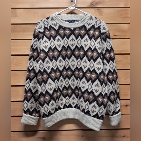 Patagonia Other - Patagonia Recycled Wool Blend Crewneck Pullover Size M